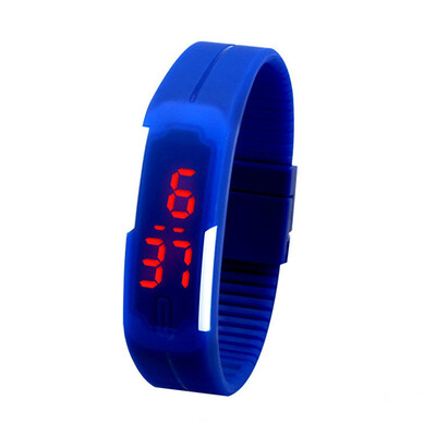 

Smart watch women sport watch Mens Womens Rubber LED Watch Date Sports Bracelet Digital Ladies Wrist Watches