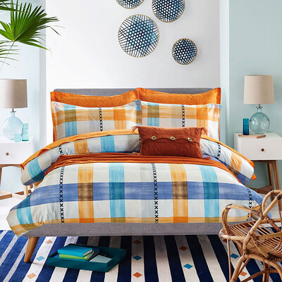 

Jingdong supermarket] Victoria public bed linen cotton twill double quilt 200 * 230cm fog