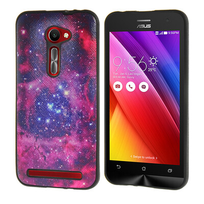 

MOONCASE Case for Asus Zenfone 2 ZE500CL ( 5.0 inch ) Pattern series Flexible Soft Gel TPU Silicone Skin Slim Durable Cover