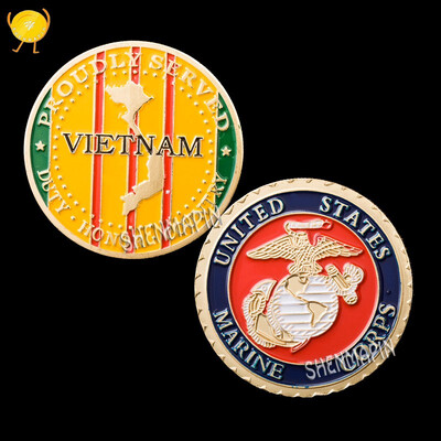 

Vietnam Color Map Commemorative Coin