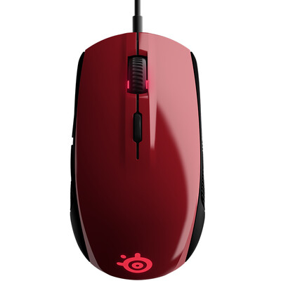 

SteelSeries Rival 100 Symphony Edition Game Mouse Red Wired Mouse