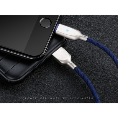 

Iphone mobile phone charging line intelligent power off lightning interface data line