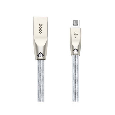 

HOCO Zinc Alloy Jelly Knitted Micro-USB to USB Charging Data Cable for Samsung LG Sony HTC Xiaomi Charger Wire Android Phones