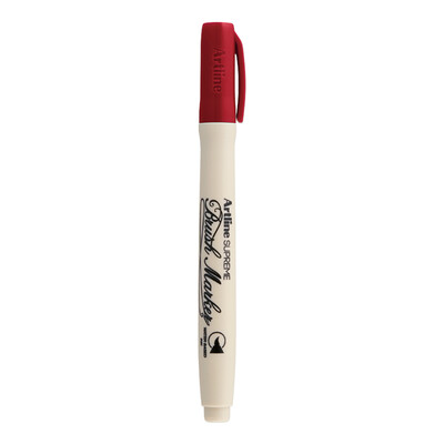 

Japanese flag Shachihata Artline SUPREME colorful brush deep red EPF-F