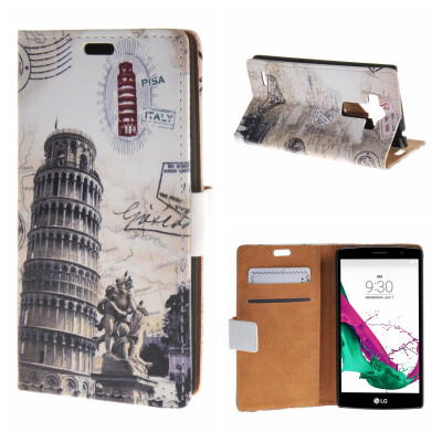 

MOONCASE for LG G4 Beat G4S Case Flip Wallet Card Slot Stand Leather Folio Pouch Case Cover /a19