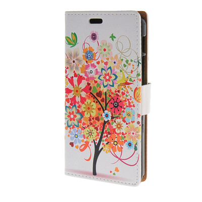 

MOONCASE чехол для Alcatel One Touch Pixi 3 (5.0") OT-5015 Leather Flip Wallet Style and Kickstand Case Cover Design / a10