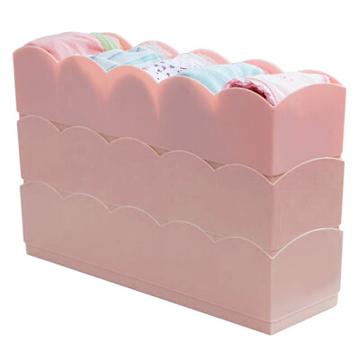 

[Jingdong supermarket] space studio plastic cover with underwear storage box clothing storage box 3 sets of green KF-115