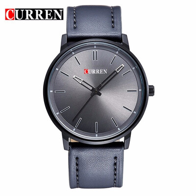 

CURREN Luxury Brand Relogio Masculino Date Leather Casual Watch Men Sports Watches Quartz Military Wrist Watch Male Clock 8233