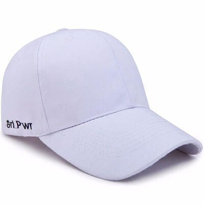 

Star with the hat baseball cap ladies autumn tide male Korean version of the casual wild side letter embroidery cap