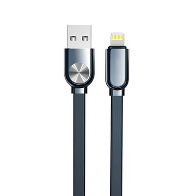 

Joyroom LED Metal USB Cable For iPhone 6S 1m Fast Charger Data Cable For iPhone 8 7 6 6S Plus 5 5S iPad Mobile Phone Cables