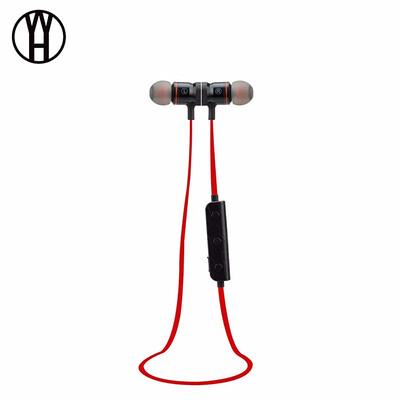 

WH M9 Bluetooth V41 Headphone CVC Noise Reduction Magnetic Switch Stereo Earbud Sports Wireless Earphone with Mic