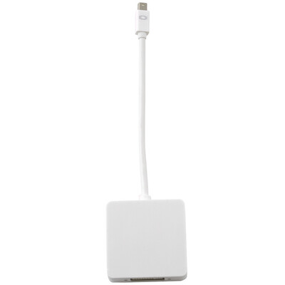 

MEW Мини Display Port на DVI VGA HDMI адаптер для Apple Macbook Air Pro White