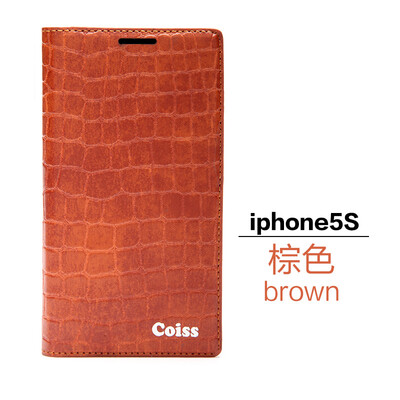 

PU Leather Crocodile Pattern Flip Phone Case for iPhone 5 5S