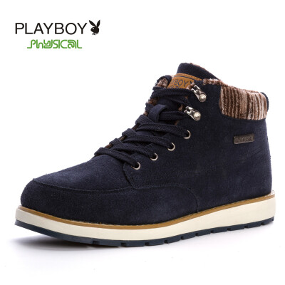 

PLAYBOY brand Winter,New,Fashionable,With velvet and cotton,Sport sneaker,Men's shoes