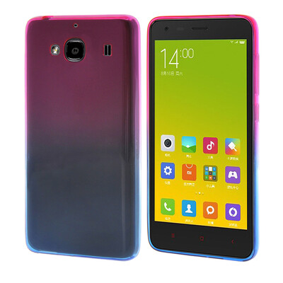 

MOONCASE серии Радуга Мягкие гибкие силиконовый гель ТПУ Shell задняя крышка чехол для XiaoMi Redmi 2 Red Rice 2