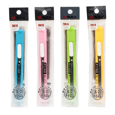

Morning light M&G 9mm color utility knife wallpaper knife letter opener 4 pack ASS91462