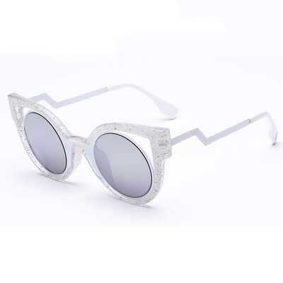 

FEIDU Newest Cat Eye Sunglasses Women Brand Designer Fashion UV Round Lens Sun Glasses For Men Oculos De Sol Feminino