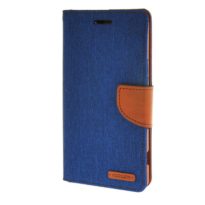 

MOONCASE Sony C4 , Leather Flip Wallet Card Holder Pouch Stand Back ЧЕХОЛ ДЛЯ Sony Xperia C4 Dark blue