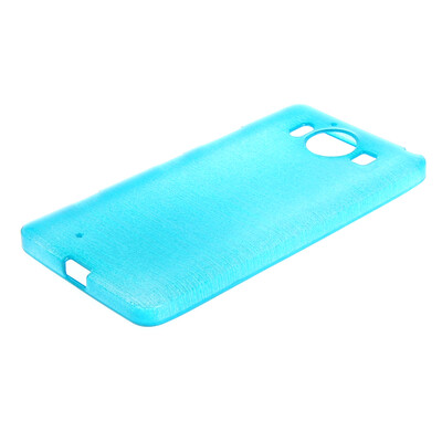 

MOONCASE Microsoft Lumia 950 ЧЕХОЛ ДЛЯ Flexible Soft Silicone Gel TPU Skin Protective Blue