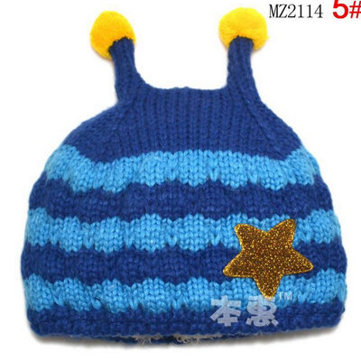 

Buebos Ninos Autumn & Winter Children's Hat Super Cute Honeybee Shape Cashmere Knitted Warm Baby Kids Boys Girls Beanie Hat