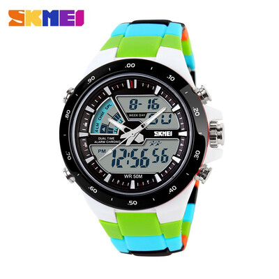 

Skmei sport watch mens fashionable everyday digital quartz wristwatch Alar M 30 m Waterproof 1016