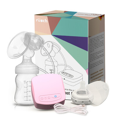 

Lu Hao electric breast pump automatic milking device breast pump maternal breast pump suction large non-manual silent heather powder MZ-602