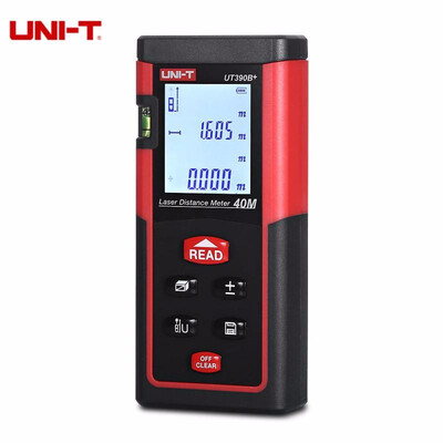 

UNI - T UT390B 40M Hand-held Laser Distance Meter for Volume Area Pythagorean Continuous Measurement