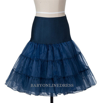 

2018 Cheap Womens 50s Vintage Skater Skirt Ruffle Tutu Petticoat Skirts Fluffy Skirts Rockabilly Swing Underskirt