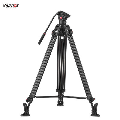 

Viltrox VX 18M 190cm 748" Camera Camcorder Tripod Aluminum Alloy w 360° Fluid Damping Head Stable Horseshoe Shape Foot for Canon