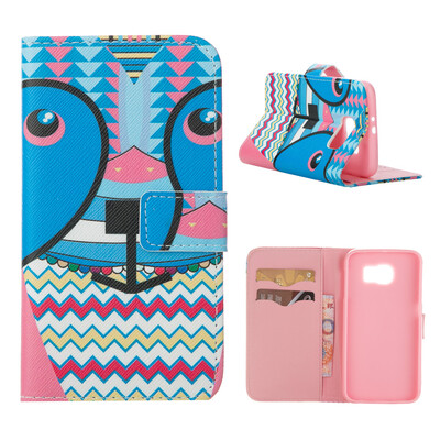 

MOONCASE ЧЕХОЛ ДЛЯ Samsung Galaxy S6 Flip PU Leather Fold Wallet Card Slot Kickstand Back [Pattern series] /a05