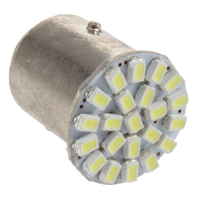 

S25 одна тысяча сто пятьдесят семь 1206-22 SMD теплый белый светодиод автомобилей хвост Стоп Включите фонаря сигнала торможения Лампа