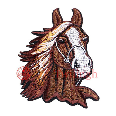 

twilingh Patches Sewing Iron-On Accessories Patchworks Skull Embroidered Sequined Patches For Clothing