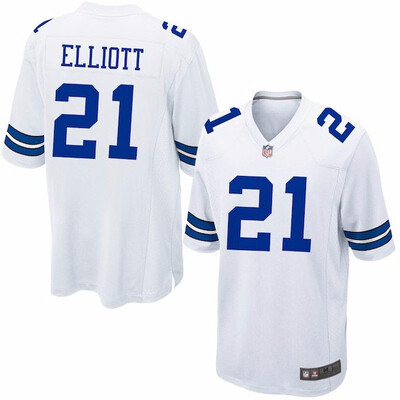 

Mens Dallas Cowboys Dak Prescott Nike White Game Jersey