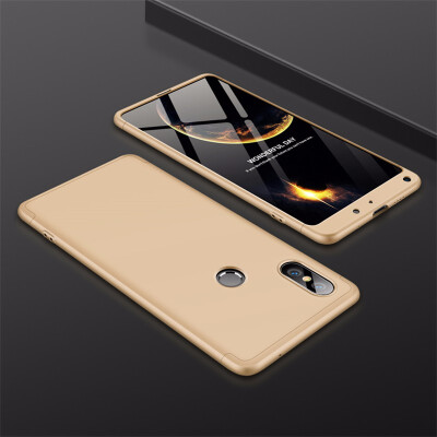 

Goowiiz Phone Case For Xiaomi Mi Mix 2Max 2Mix 2S Fashion Color collision 360 Degree Coverage PC Full Protection