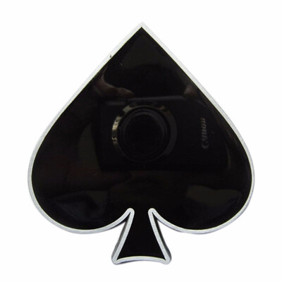 

New Vintage Ace of Spade Poker Belt Buckle Gurtelschnalle Boucle de ceinture