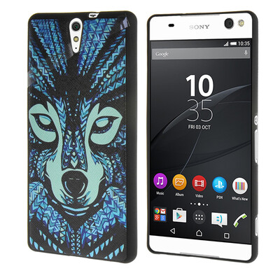 

MOONCASE ЧЕХОЛ ДЛЯ Sony Xperia C5 [Personality Patterns] Flexible Soft Silicone Gel TPU Skin Protective /a04