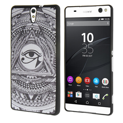 

MOONCASE ЧЕХОЛ ДЛЯ Sony Xperia C5 [Personality Patterns] Flexible Soft Silicone Gel TPU Skin Protective /a12