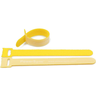 

(PowerSync) CTM-C03Y 3 в пряжку с двухсторонней связкой на липучке - желтый