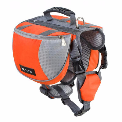 

New Deluxe Outward Hound Saddle Bags Pet Dog Backpacks for Hiking or Camping Training