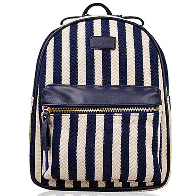 

Kneiss Casual Shoulder Bag Bags Simple Pajamas Blue Zebra DTB6310