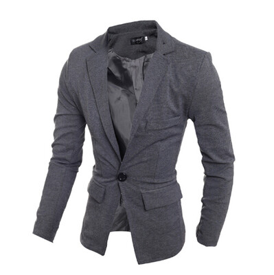 

Zogaa New Mens Wind Coat Slim Contrast Color Fashion Stand Collar