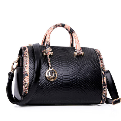 

Новая мода женщины кожаные сумки 2016 Женщины Сумка Сумки Боулинг Бостон сумка крокодил Сумки высокого качества