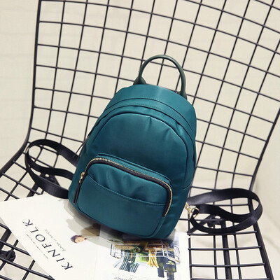 

2018 Summer New Camouflage Mini Nylon Backpack for Women or Girls Female Student Korean Version of The Campus Small Rucksack