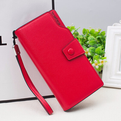

Ladies multi-function wallet long zipper clasp card bag card wallet tide candy etc