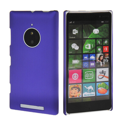 

MOONCASE Hard Rubberized Rubber Coating Devise Back ЧЕХОЛ ДЛЯ Nokia Lumia 830 Purple