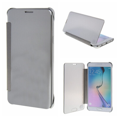 

MOONCASE Samsung Galaxy S6 Edge Plus ЧЕХОЛ ДЛЯ Hard Plastic Design Flip Pouch Silver