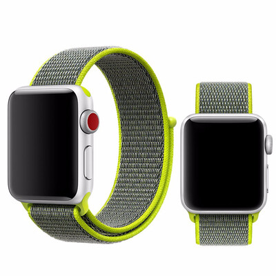 

Nylon sport loop strap For Apple Watch band 42mm 38mm iWatch 321 bracelet hook-and-loop wrist watchband accessories