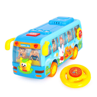 

Villo игрушки (HUILE TOYS) универсальный контроль звук автобус тряхнула школьный автобус 908