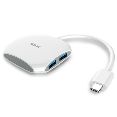 

Biao Wang SSK shu810TYPE-C hub HUB high-speed expansion of 4 USB30 Apple