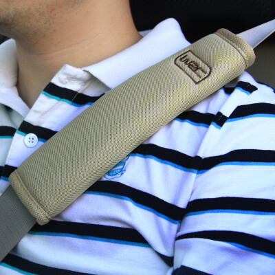 

WRC car seat belt shoulder suit lengthen four seasons breathable belt sets of interior decoration supplies red